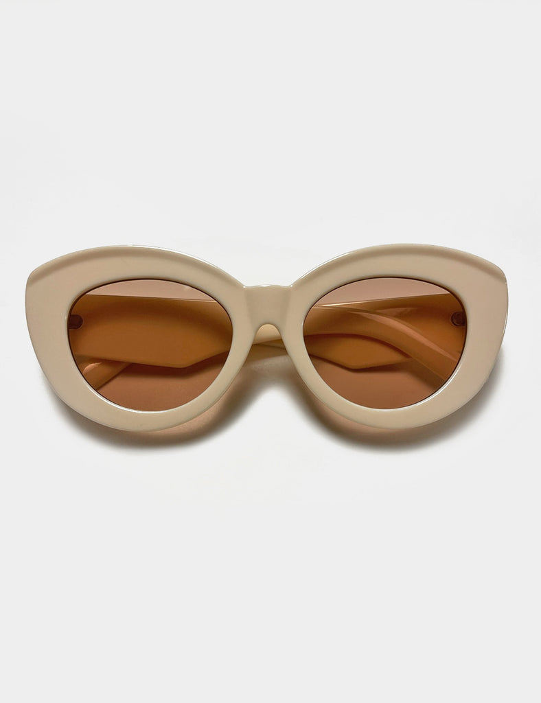 Cream cat cheap eye sunglasses